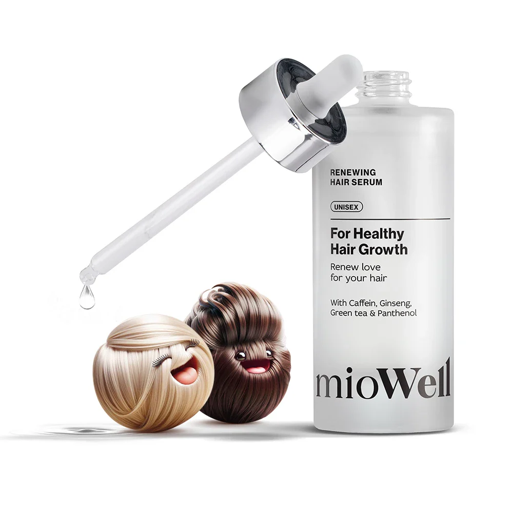 mioWell Renewing Sérum pro růst vlasů a pomoc proti vypadávání* XL 100ml