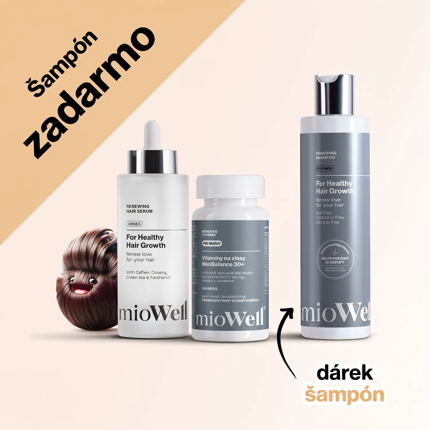 MenBalance 30+ kapsle se Saw Palmetto - Komplexní řešení proti vypadávání vlasů pro muže