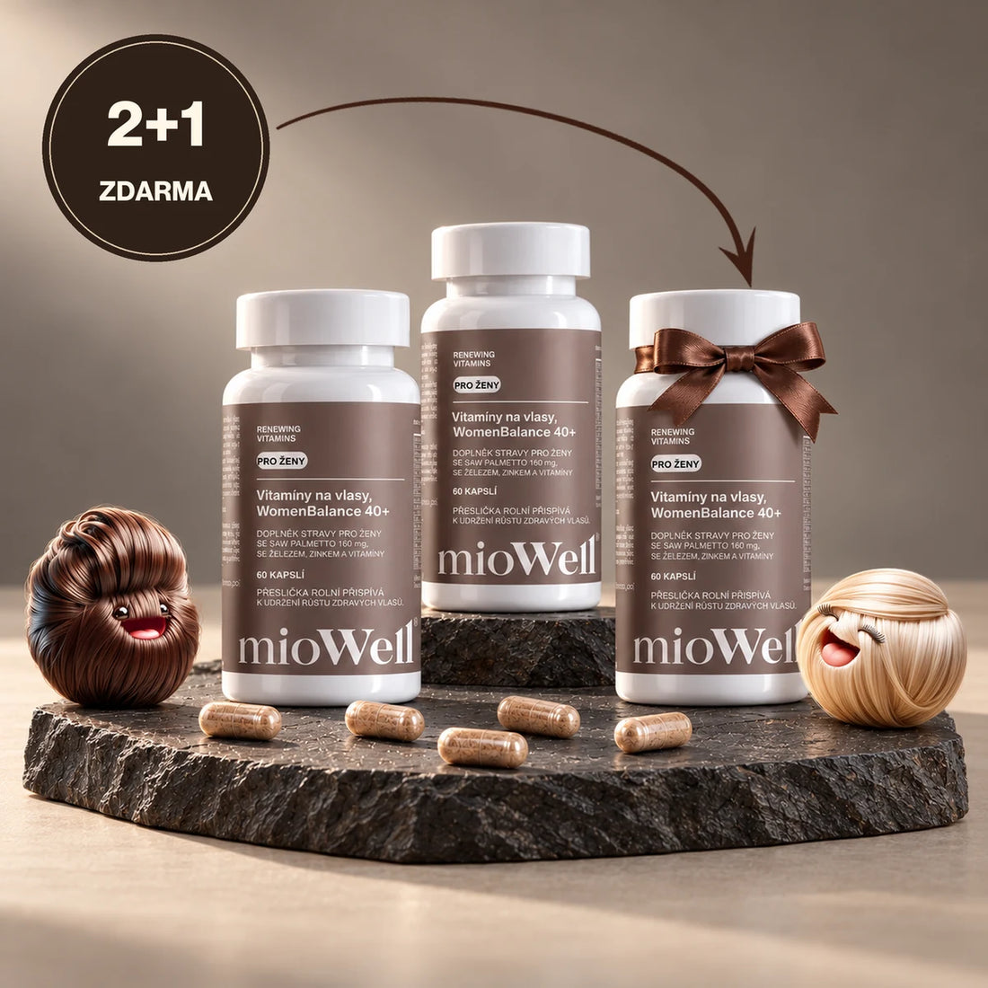 WomenBalance 40+ – 3 balení na 3 měsíce, třetí zdarma